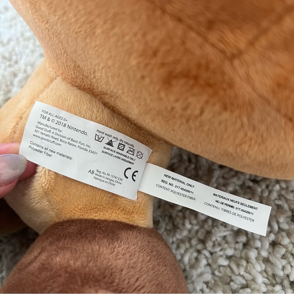 ❤️SUPER MARIO❤️ Angry Mushroom 13” Plush - Picture 3 of 4